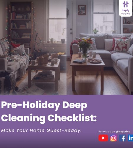 Pre-holiday deep cleaning services