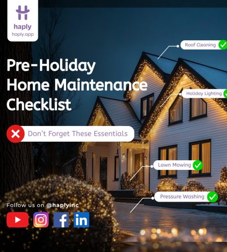 Home maintenance checklist